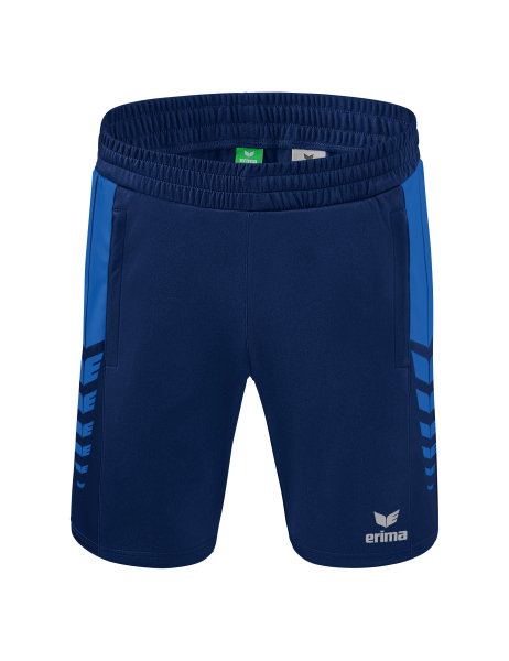 Erima Sports Shorts Short Six Wings Worker (100% Polyester) short royal blue/blue Men
